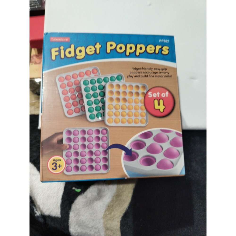 Lakeshore Fidget Poppers - Set Of 4. Brand New/Sealed!